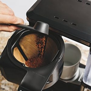 Ninja Single-Serve, Pod-Free Coffee Maker Bar with Hot and Iced Coffee, Auto-iQ, Built-In Milk Frother, 5 Brew Styles, and Water Reservoir (CF111)