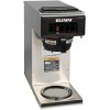 BUNN VP17-1, 12-Cup Low Profile Pourover Commercial Coffee Maker, 1 Warmer, 13300.0001