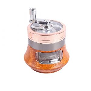 YBNGUAA Grinder Manual Spice Coffee Grinder Hand Crank 4 Layer Pot Grinder with Handle for Kitchen/ Home / Office / Restaurant