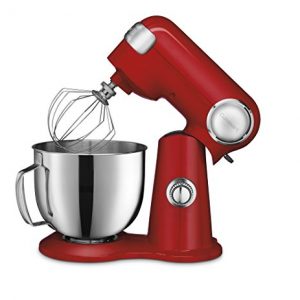 Cuisinart 5.5-Quart Stand Mixer, Standard, Ruby Red