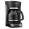 Mr. Coffee Simple Brew 12-Cup Programmable Coffee Maker, Black