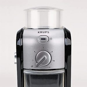 KRUPS GVX212 Coffee Grinder, 1, Black and Metal