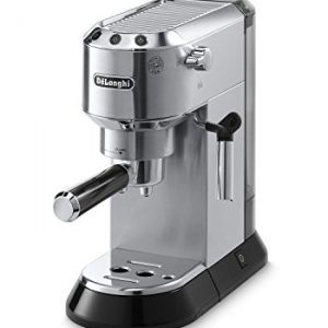 Delonghi EC680M DEDICA 15-Bar Pump Espresso Machine, Stainless Steel (Renewed)