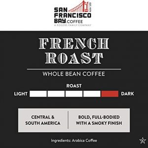 SF Bay Coffee French Roast Whole Bean 2LB (32 Ounce) Dark Roast