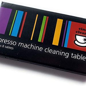 Cino Cleano Espresso Machine Cleaning Tablets (8 Count (Pack of 1))