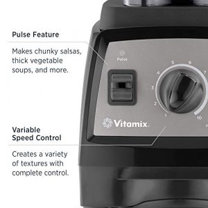 Vitamix Professional Series 300 Blender, Professional Grade, 64oz. Low Profile Container, Onyx