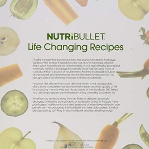 Nutribullet Life Changing Recipes by Homeland Housewares