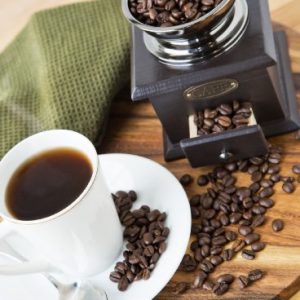 Fox Run Adjustable Coffee Grinder, 4.75 x 5.75 x 7.75 inches, Black