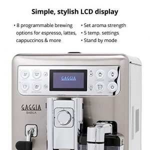 Gaggia Babila Espresso Machine, Stainless Steel