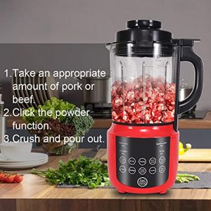 Hiking bear Professional Blender for Kitchen,Blender and Food Processor Combo Stainless Steel 59 Oz Hot and Cold Blenders for Kitchen 1200W