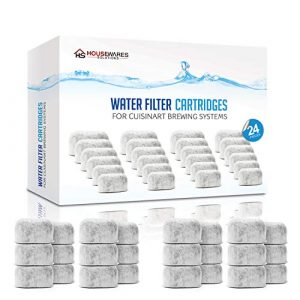 Pack of 24 Replacement Charcoal Water Filters for Cuisinart Coffee Machines By Housewares Solutions
