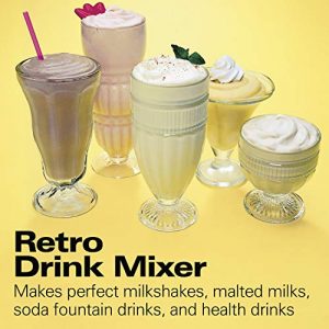 Hamilton Beach 730C DrinkMaster Classic Drink Mixer, 28 oz Mixing Cup, Chrome