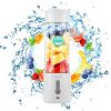 TTENDTOP Portable Blender, Shake Blender, Single Serve For Blenders, Juicers, Shakes and Smoothies, Mini Blender With USB Rechargeable, for Sports, Travel, Gym, and Outdoors (White)