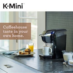 Keurig K15 Coffee Maker, Single Serve K-Cup Pod Coffee Brewer, 6 to 10 Oz. Brew Sizes, Black