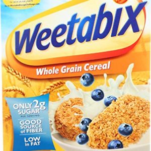 Weetabix Whole Grain Cereal Biscuits, Non-GMO Project Verified, Heart Healthy, Kosher, Vegan, 14 Oz Box