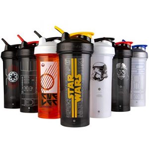 BlenderBottle Star Wars Shaker Bottle Pro Series Perfect for Protein Shakes and Pre Workout, 28-Ounce, Trench