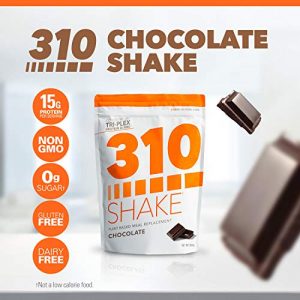 Plant Protein Powder and Meal Replacement Shake | 310 Shakes are Gluten, Dairy and Soy Free Protein and 0g of Sugar | Keto and Paleo Friendly (Chocolate, 28 Servings)