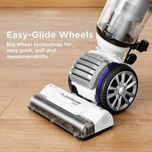 Eureka FloorRover Bagless Upright Pet Vacuum Cleaner, Swivel Steering for Carpet and Hard Floor