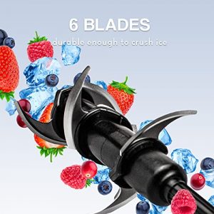 Replacement 6-Blade for Ninja 72 oz Total Crushing Pitcher 297KKU (Stacked 6 Blade)