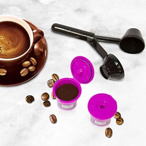Cafe Fill Value Pack by Perfect Pod | Reusable K Cup Coffee Pod Filters & Coffee Scoop, Compatible with Keurig K-Duo, K-Mini, 1.0, 2.0, K-Series and Select Single Cup Coffee Makers