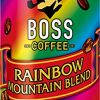 BOSS Coffee by Suntory – Rainbow Mountain Blend Japanese Flash Brew Coffee, 6oz 12 Pack, Imported from Japan, Espresso Doubleshot, Ready to Drink, Contains Milk, No Gluten