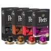 Peet's Coffee Espresso Capsules Variety Pack, 40 Count Single Cup Coffee Pods, Compatible with Nespresso Original Brewers, Crema Scura, Nerissimo, Ricchezza, Ristretto