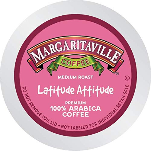 Margaritaville Coffee Medium Dark Roast - Latitude Attitude Coffee for a Single Serve Coffee Maker 36 Count