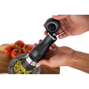 COLE & MASON Ardingly Wood Pepper Grinder - Wooden Mill Includes Gourmet Precision Mechanism and Premium Peppercorns, Dark Brown