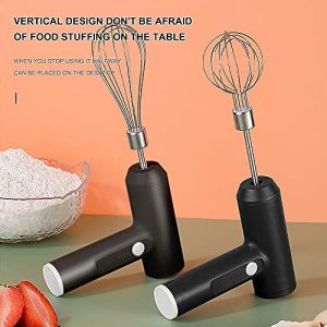 Hand Mixer Electric - 3 speed mixer electric handheld,Kitchen aid stand hand electric small mini cordless mixer handheld,Compact Lightweight immersion Blender for Baking Cake,Egg Cream,egg Beater,Black