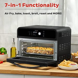 Instant Pot Omni 18L Air Fryer Toaster Oven 7-in-1 Combo with Adjustable Toasting Levels and Even Crisping for Oil Free Cooking at Home