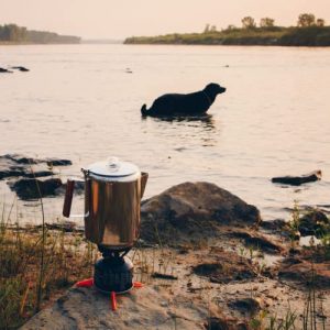 COLETTI Bozeman Camping Coffee Pot – Percolator Coffee Pot - Coffee Percolator for Campfire or Stove Top Coffee Making (9 CUP)