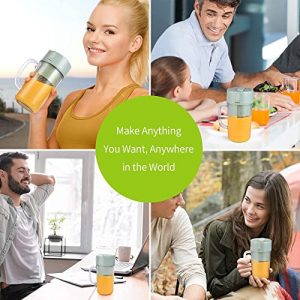 YUVEKNG Personal Blender for Shakes and Smoothies, Portable Blender USB Rechargeable, Mixer One-handheld Drinking BPA-Free, Portable mini Blender