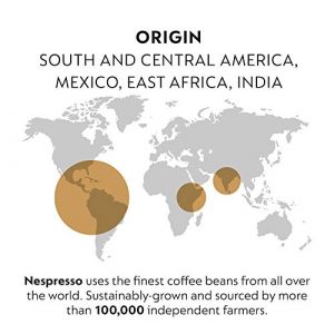 Nespresso OriginalLine Morning Lungo Blends from Brazil, India & Colombia: 20 Linizio Lungo, 10 Fortissio Lungo, 10 Envivo Lungo, 10 Vivalto Lungo