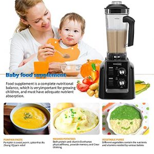 VIFAYHOM Countertop Blender for Shakes and Smoothies,2000ml,1800W High Speed Blenders for Kitchen,Professional blender,Black，smoothie blender