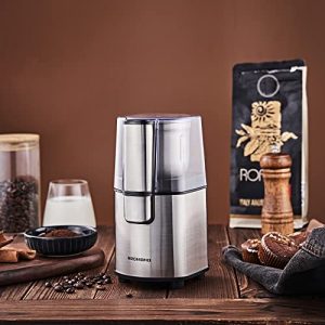 Electric Coffee Bean Grinder, REDMOND Coffee Grinder with 2.8oz Removable Bowl