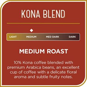 Don Francisco's Kona Blend, Medium Roast, Whole Bean Coffee, 100% Arabica - 28 Ounce Bag