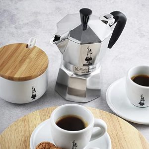 Bialetti - Moka Express: Iconic Stovetop Espresso Maker, Makes Real Italian Coffee, Moka Pot 9 Cups (14 Oz - 420 Ml), Aluminium, Silver