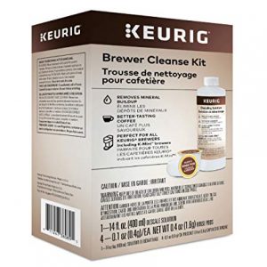 Keurig Brewer Cleanse Kit For Brewer Descaling and MaintenanceIncludes Descaling Solution & Rinse Pods, Compatible with Keurig Classic/1.0 & 2.0 K-Cup Pod Coffee Makers, 5 Count