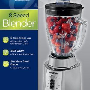 Oster BCCG08-C00-NP0 6-Cup 8-Speed Blender