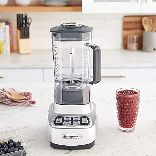 Cuisinart SPB-650 Velocity Ultra 7.5 1 HP Blender Silver Bundle with 1 YR CPS Enhanced Protection Pack