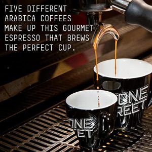 Stone Street Knee Buckling Espresso Coffee, Ground, High Caffeine Blend, Dark Roast, 1 LB