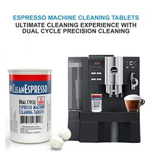 (25 Pack) CleanEspresso Dual Cycle Espresso Machine Cleaning Tablets for Jura Espresso Machines. 3.5 Gram Tablets Designed to Clean Your Jura Brew Unit