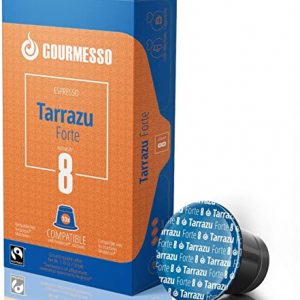 Gourmesso Espresso (Trial Pack, 150 capsules) Espresso Pods Compatible with Nespresso Original Line Machines 100% Fair Trade Coffee - Includes Lungos, Flavors, High-Intensity & More