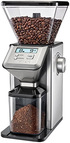 Cuisinart Deluxe Grind Conical Burr Mill, One Size, Silver