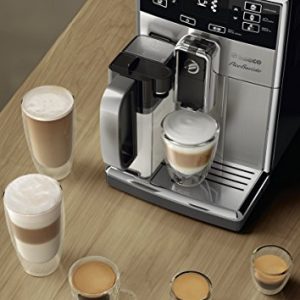 Saeco PicoBaristo Super Automatic Espresso Machine, 1.8 L, Stainless Steel, HD8927/47