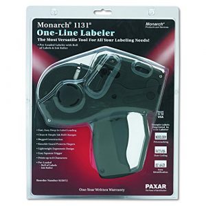 Monarch 925072 Pricemarker, Model 1131, 1 Line, 8 Characters/Line, 7/16 x 7/8 Inches, Label Size,Black