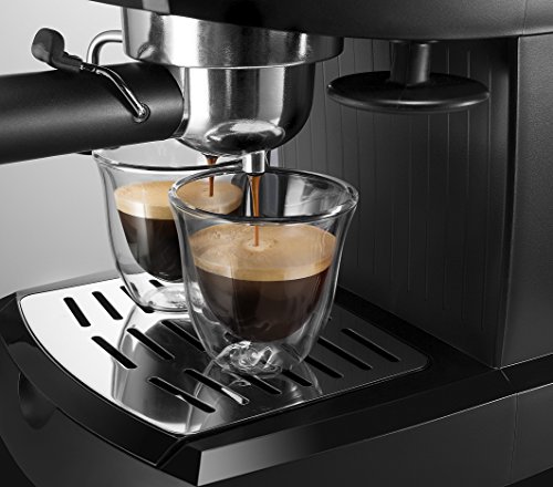 DeLonghi EC155M Manual Espresso Machine, Cappuccino Maker