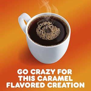 Dunkin' Caramel Me Crazy Flavored Coffee, 60 Keurig K-Cup Pods