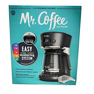 Mr. Coffee Easy Measure 12 cup Programmable Coffee Maker, Water Filtration System