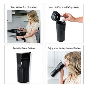 MobiBrewer 2.0 (Updated April 2022), Portable Coffee Maker, Single Serve Coffee Maker, 12v Coffee Maker, K cup coffee maker, travel coffee maker, car coffee maker, small coffee maker